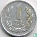 Polen 1 Zloty 1975 (mit Münzzeichen) - Bild 2