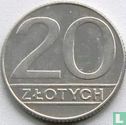 Polen 20 Zlotych 1989 - Bild 2
