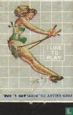 Pin up 40 ies I like to play - Afbeelding 2