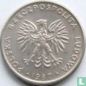 Pologne 20 zlotych 1987 - Image 1