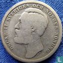 Suède 1 krona 1880 - Image 2