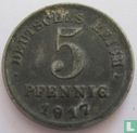 German Empire 5 pfennig 1917 (G) - Image 1