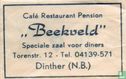 Café Restaurant Pension "Beekveld" - Afbeelding 1