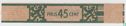 Prijs 45 cent - (Agio sigarenfabrieken N.V. Duizel)  - Image 1