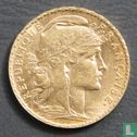 Frankrijk 20 francs 1908 - Afbeelding 2