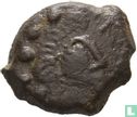 Celts - Gallia Belgica, Suessiones or Remi, AE 15 mm, struck c. 50 BC - Image 1