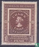 100 years Chilean stamps - Image 1