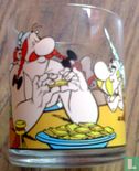 Asterix Nutella glas  - Image 1