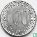 Yugoslavia 100 dinara 1987 - Image 1