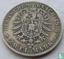 Prussia 2 mark 1876 (A) - Image 1