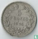 France 5 francs 1843 (A) - Image 1