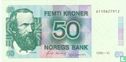 Noorwegen 50 Kroner 1990 - Afbeelding 1