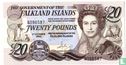 Falkland Islands 20 Pounds 1984 - Image 1