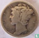 États-Unis 1 dime 1934 (sans lettre) - Image 1