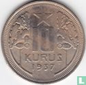 Turkije 10 kurus 1937 - Afbeelding 1