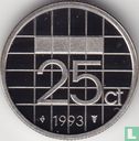 Nederland 25 cent 1993 (PROOF) - Afbeelding 1
