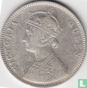 Britisch-Indien 1 Rupee 1862 (A/II 0/4-Punkte der Blume) - Bild 2