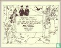 Carte de Voeux Tintin 1970 - Kerstkaart Kuifje 1969 - Afbeelding 1