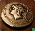 Romeinse Republiek, AR denarius, Minucius Thermus, Rome, 103 v. Chr. - Afbeelding 1