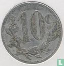 Algeria 10 centimes 1916 (aluminium) - Image 2