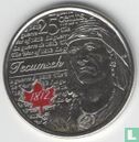 Kanada 25 Cent 2012 (gefärbt) "Bicentenary War of 1812 - Tecumseh" - Bild 2