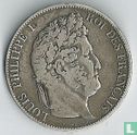 Frankrijk 5 francs 1845 (A) - Afbeelding 2