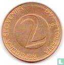 Slovénie 2 tolarja 1994 (type 1) - Image 1