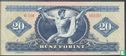 Hongarije 20 Forint 1962 - Afbeelding 2