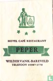 Hotel Café Restaurant Peper - Afbeelding 1