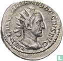 Romeinse Keizerrijk Antoninianus van Keizer Trajanus Decius 250-251 n.Chr.  - Afbeelding 1