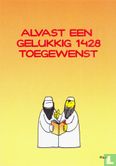 C060067 - Covercards: Fokke & Sukke - Het Afzien Van 2006 "Alvast een gelukkig 1428 toegewenst" - Image 1