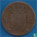 Pays-Bas ½ cent 1826 (caducée) - Image 2