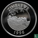 Zimbabwe 10 dollars 1996 (PROOF) "Motopo Hills" - Image 1