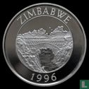Zimbabwe 10 dollars 1996 (PROOF) "Victoria Falls bridge" - Image 1