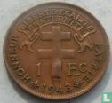 Madagascar 1 franc 1943 - Image 1