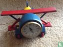 Wooden handmade aero plane clock - Image 2