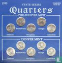 Verenigde Staten jaarset 1999 "50 state quarters" - Afbeelding 1