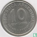 Argentinien 10 Centavo 1950 "100th anniversary Death of José de San Martín" - Bild 1