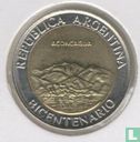 Argentinien 1 Peso 2010 "Bicentenary of May Revolution - Aconcagua" - Bild 2
