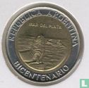 Argentinien 1 Peso 2010 "Bicentenary of May Revolution - Mar del Plata" - Bild 2