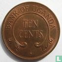 Ouganda 10 cents 1974 - Image 2