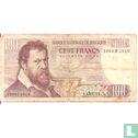 Belgique 100 Francs 1972 - Image 1