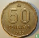 Argentine 50 centavos 1985 - Image 1