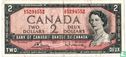 CANADA 2 Dollar  1967 (normal type) - Image 1