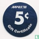 AAFES 5c 2003 Military Picture Pog Gift Certificate 3G51 - Afbeelding 2