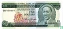 Barbados $ 5 1975 - Image 1