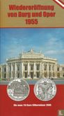 Austria 10 euro 2005 (special UNC) "50th anniversary Reopening of the Burg theater and opera" - Image 3