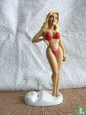 Blondie met bikini - Afbeelding 1