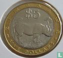 Zimbabwe 5 dollars 2002 - Image 2