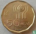Argentinien 50 Peso 1977 "1978 Football World Cup in Argentina" - Bild 1
